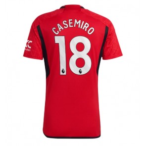Manchester United Casemiro #18 Replika Hjemmebanetrøje 2023-24 Kortærmet
